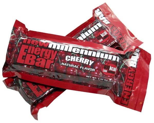 Millennium Energy Bars - 400 Calorie Cherry Food Bar